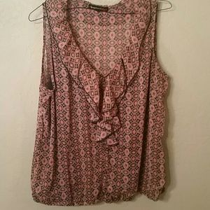 2X HeartSoul Plus Sleeveless Blouse